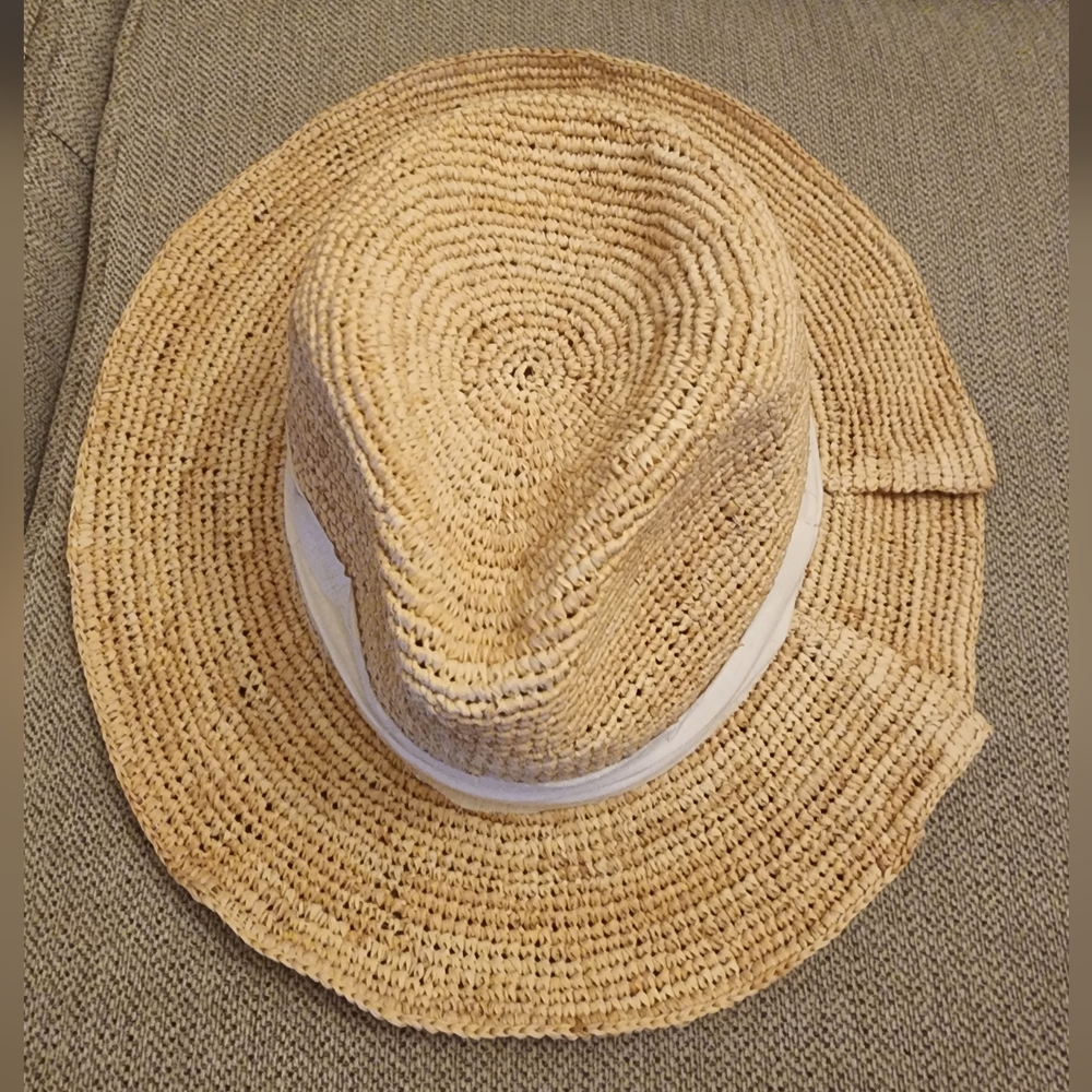 Stylish Woven Straw Hat, Brave + True, NWT